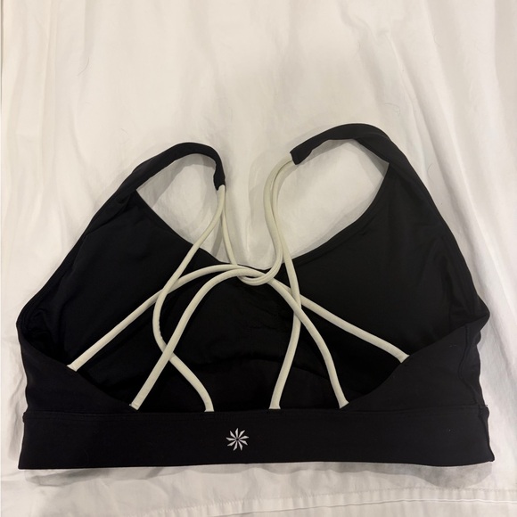 Athleta Other - Athleta Solace Sports Bra Black & White